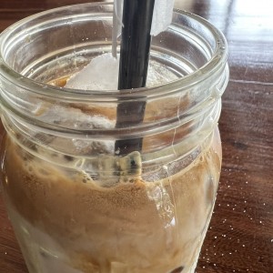Ice coffe latte con leche de soya
