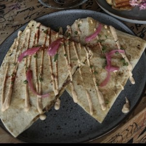 Quesadilla de puerco