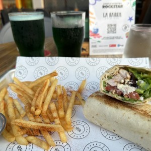 Wrap de pollo