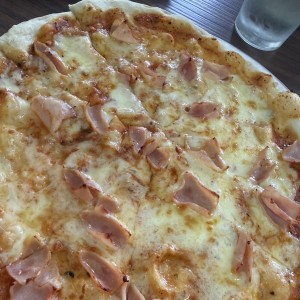 Pizza de jamón