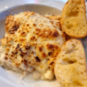 lasagna gratinada de pollo