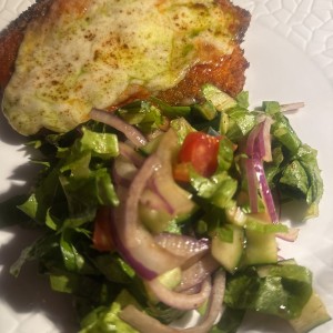 Milanesa de pollo