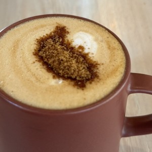Capuccino con Azucar de coco