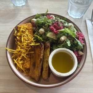 Crunchy Salmon Bowl