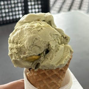 Helado de Pistacho