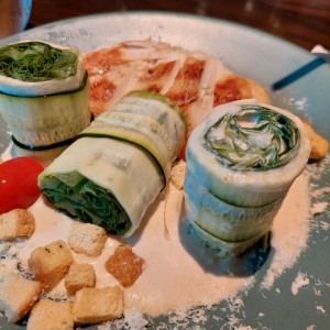 Ensalada Cesar con pollo