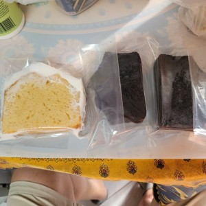 dulce chocolate y vainilla