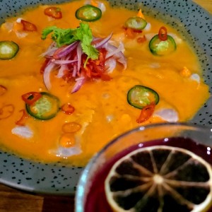 Tiradito de corvina