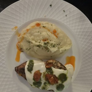 Pollo a las finas hierbas