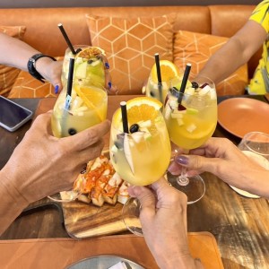 Sangria vino blanco