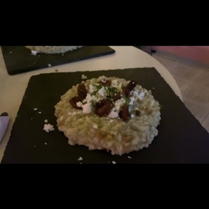 Rissoto de chorizo