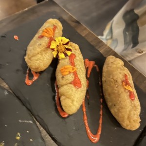 Carimanola de pulpo