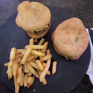 Hamburguesa de hojaldra
