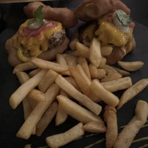 Hamburguesa en hojaldre