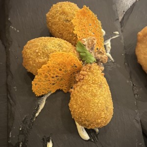 Mislitos de arroz con pollo