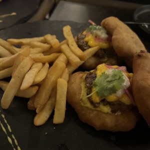 Hamburguesa de hojaldre