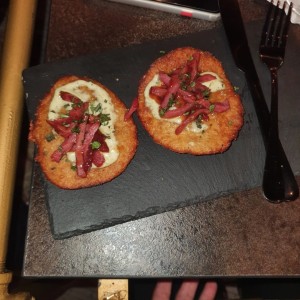 Torrejita con ropa vieja