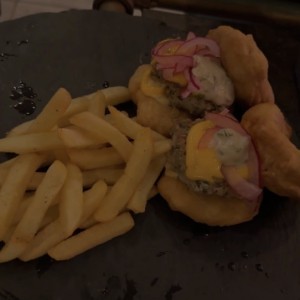Hamburguesa de hojaldre