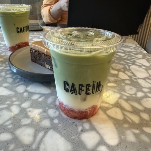 Matcha de fresa