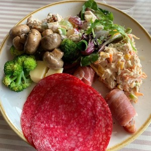 Comida del area buffete