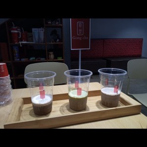 Milk foam de sabores