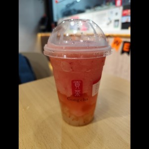 strawberry green tea