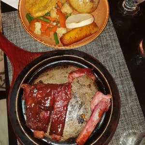 Costilla de Cerdo en salsa BBQ
