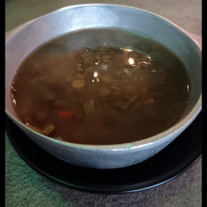 Sopa de lentejas