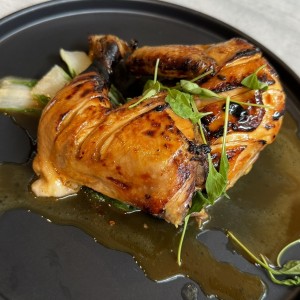1/2 pollo rostizado