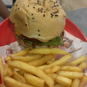 Menu infantil - cheeseburger