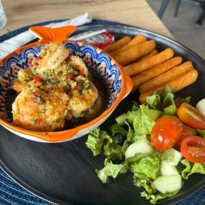 Camarones Al Ajillo