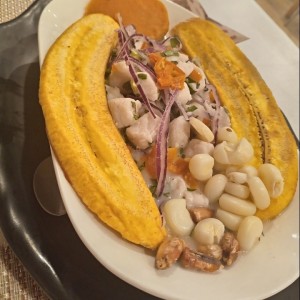 Ceviche de corvina