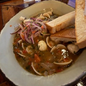 Almejas al Ajillo o Pomodoro
