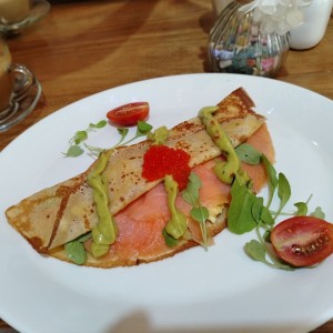 Crepe de Salmon