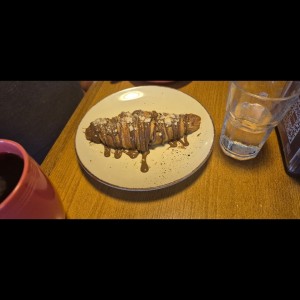 Croissant de crema de avellanas
