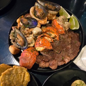 bandeja mar y tierra