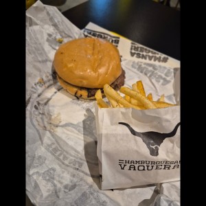 Combo smash burger 