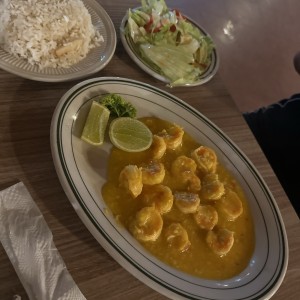 Camarones Ajillo/ Apanado