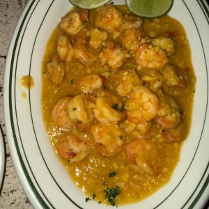 Camarones al ajillo o apanados