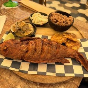 Platos Fuertes - Pargo Frito
