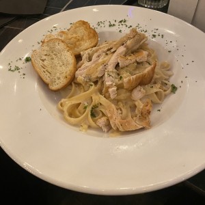 Fettuccine en Salsa Alfredo