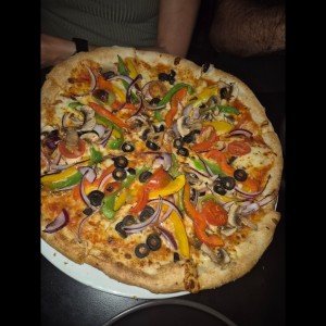 Pizza de vegetales