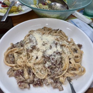 Pasta con carne