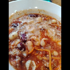 Sopa de carne molida