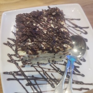 chocolate brownie lasagna