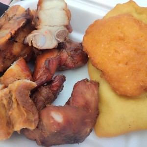 Carne Ahumada y torrejas
