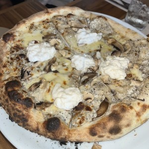 Pizza de trufas