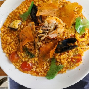 risotto de mariscos