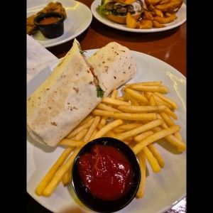 Wrap de Pollo Crispy
