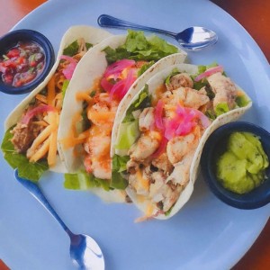 tacos de pollo
